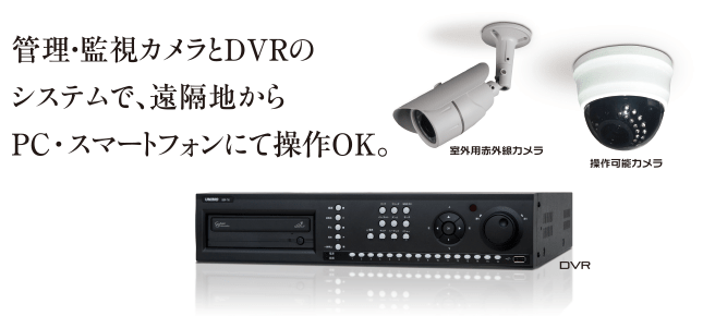 「闘う」管理・監視カメラシステム